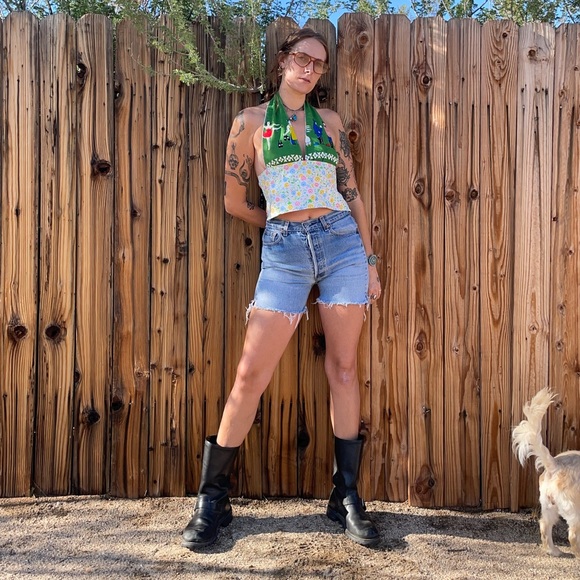 Reversible halter handmade top - Picture 9 of 10